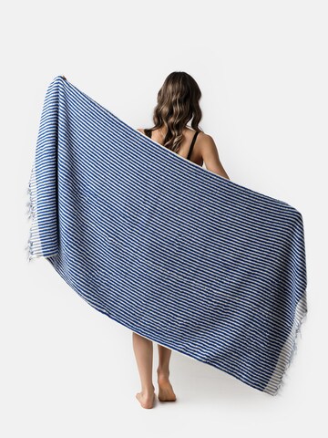 MARSIKOH Beach Towel 'PomPom' in Blue