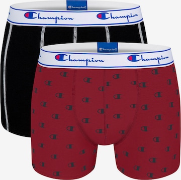 Champion Authentic Athletic Apparel Boxershorts in Rood: voorkant