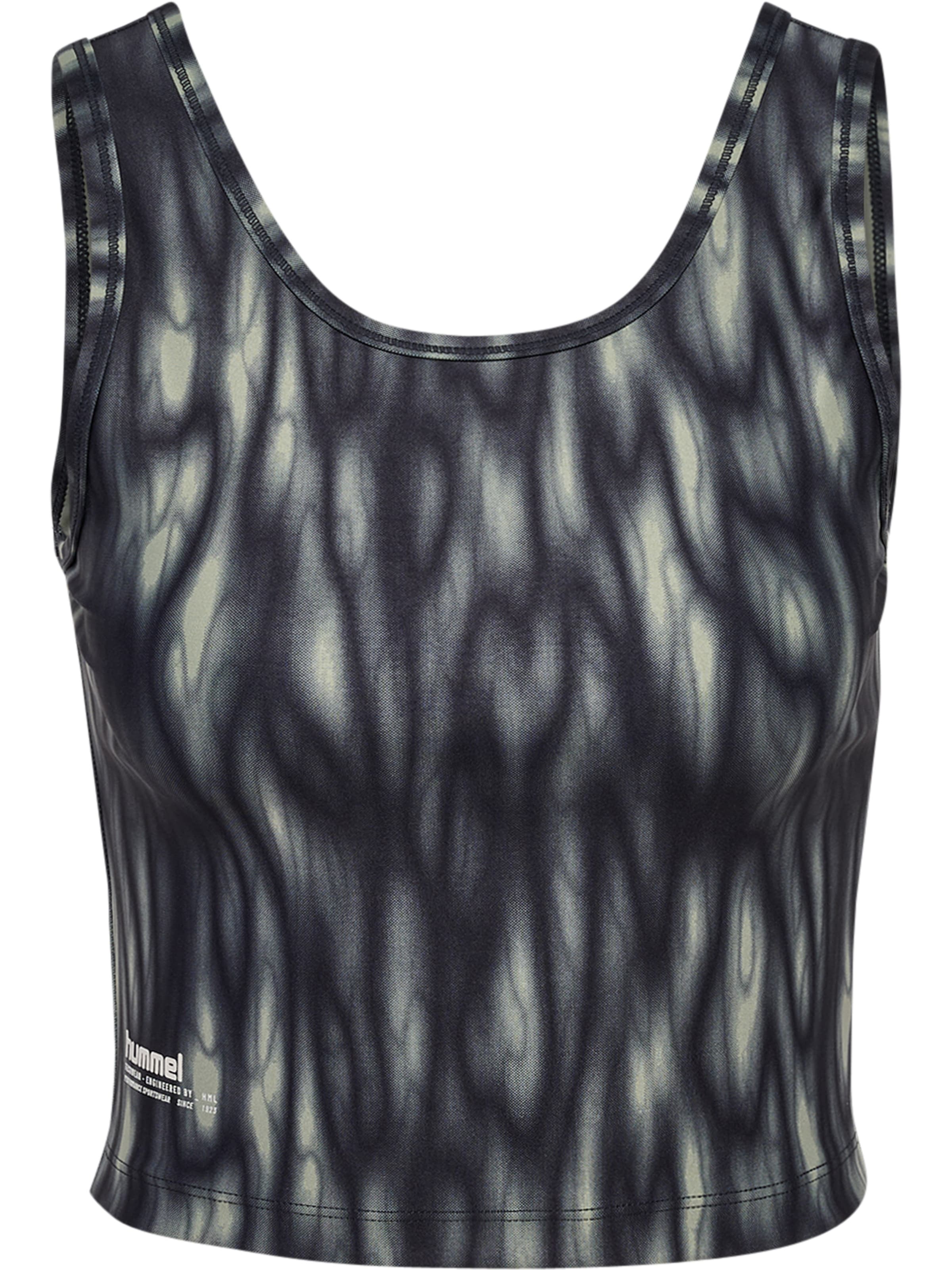 Haut de sport Hummel en vert : devant