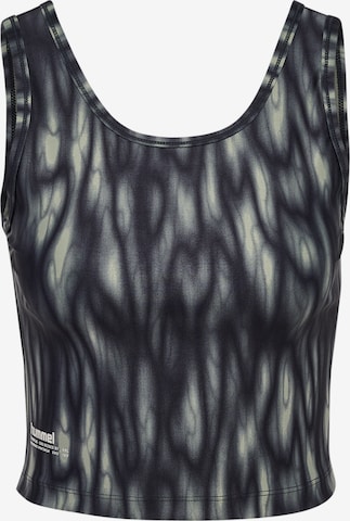 Haut de sport Hummel en vert : devant