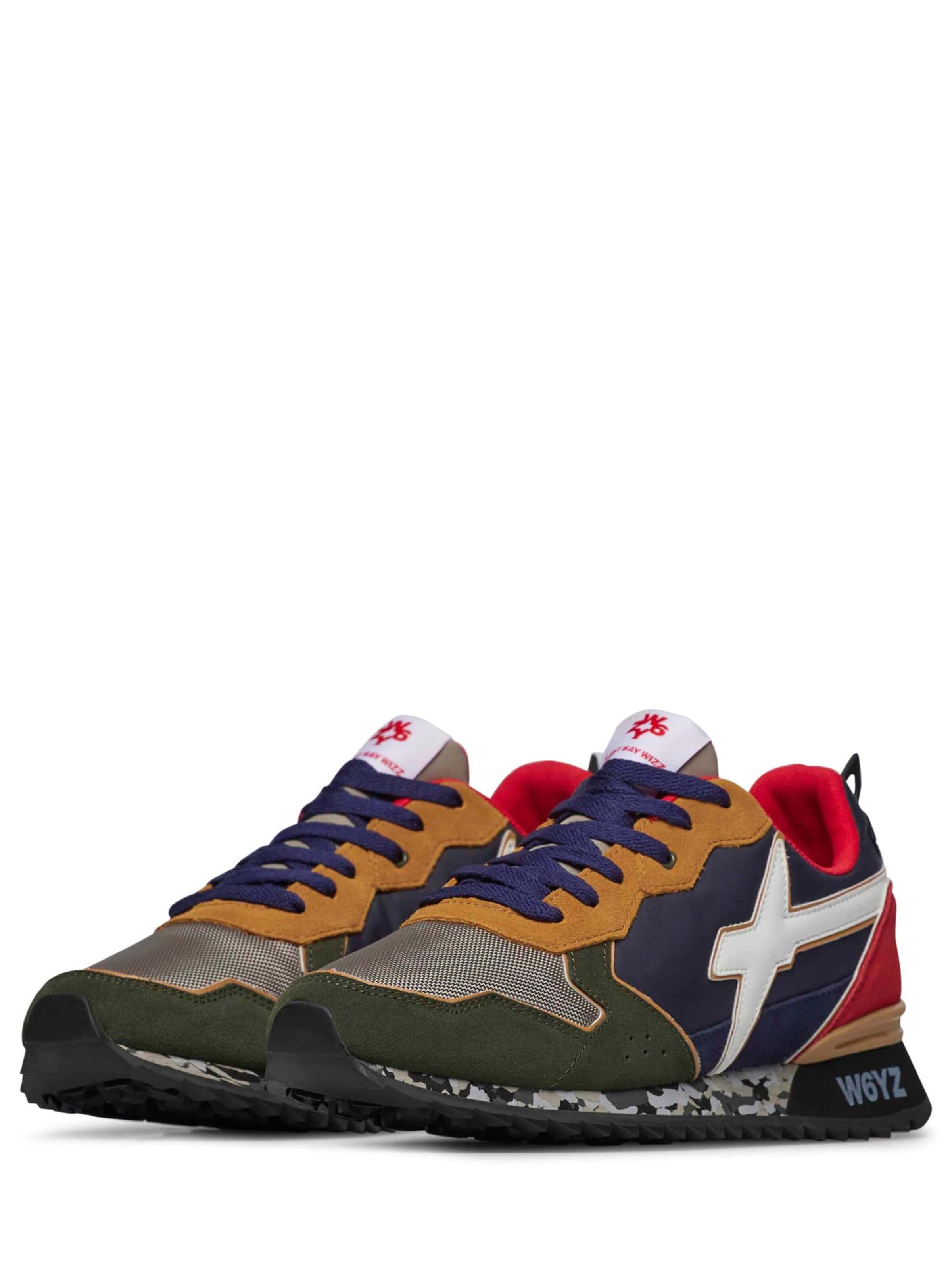 Baskets basses 'JET-M.' W6YZ en mélange de couleurs