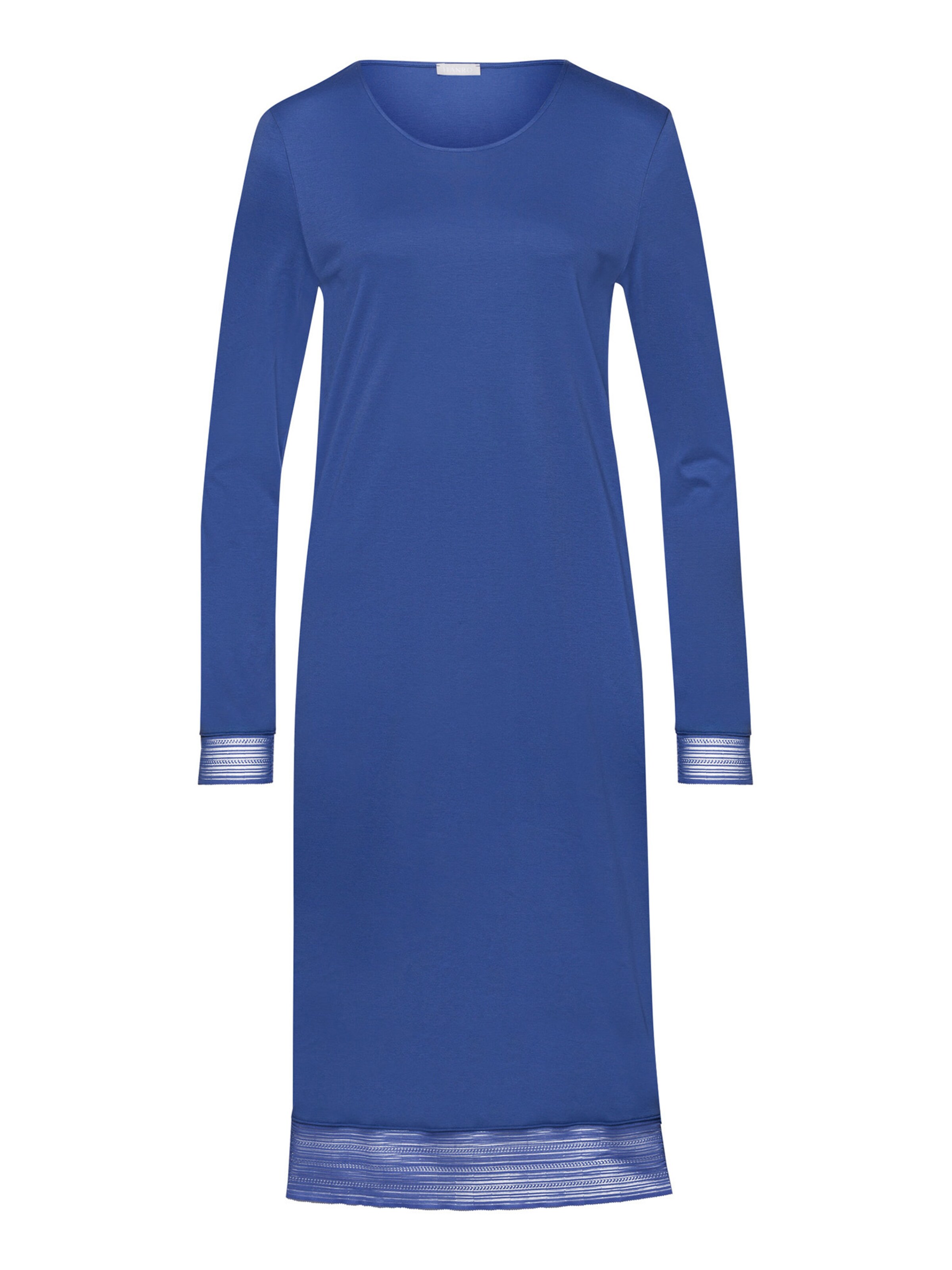 Robe Hanro en bleu : devant