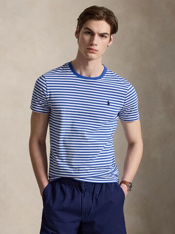 Polo Ralph Lauren Тениска в синьо: отпред
