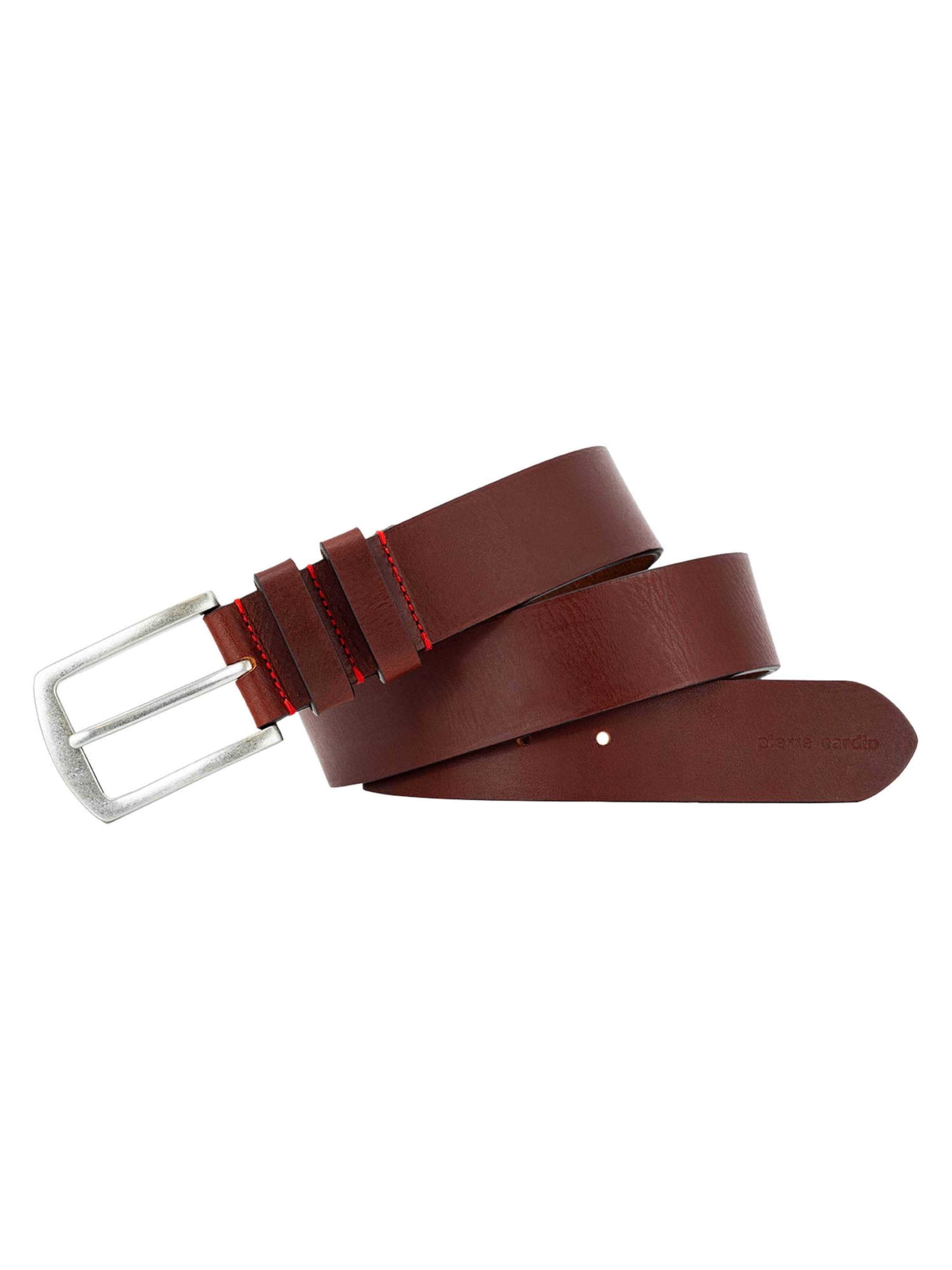 PIERRE CARDIN Gürtel 'Basic'‌‌ in Braun