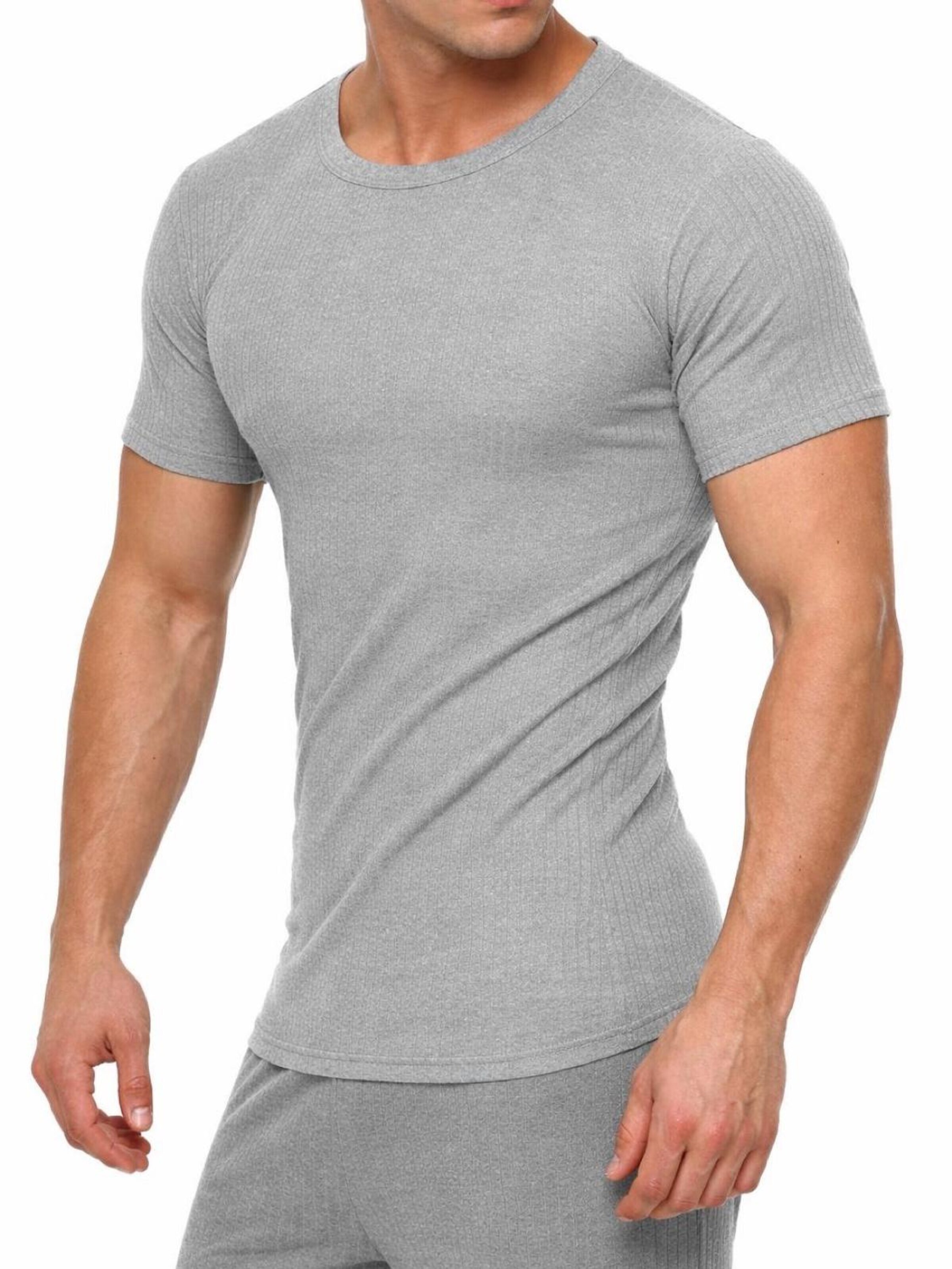 Cocain Underwear Base Layer 'Thermo' in Grey: front