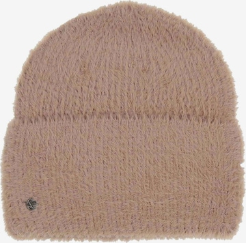 LOEVENICH Beanie in Brown: front
