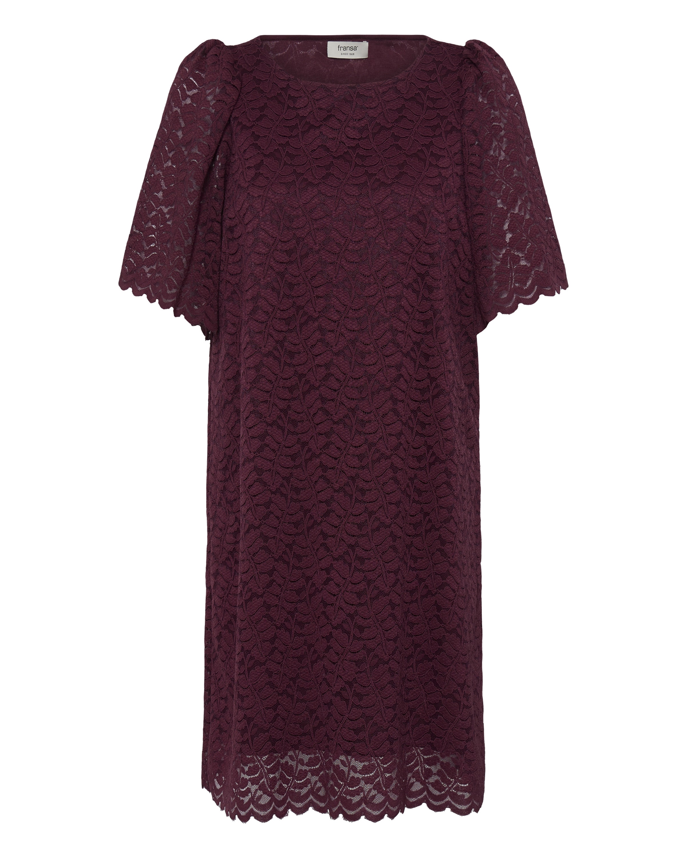 Fransa - Vestido 'AMELIA' em vermelho: frente