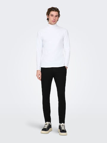 Only & Sons Tapered Chino in Zwart