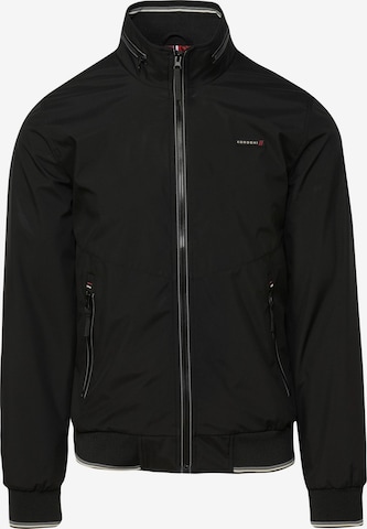 KOROSHI Between-Season Jacket in Black: front
