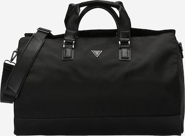 GUESSVikend torba 'IBIZA CONVERTIBLE WEEKENDER' - crna boja: prednji dio