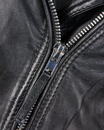 MUSTANG Lederjacke in Schwarz