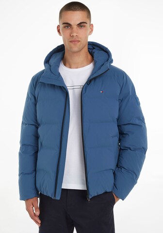 TOMMY HILFIGER Winter Jacket in Blue: front