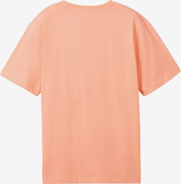 TOM TAILOR Shirt in Oranje