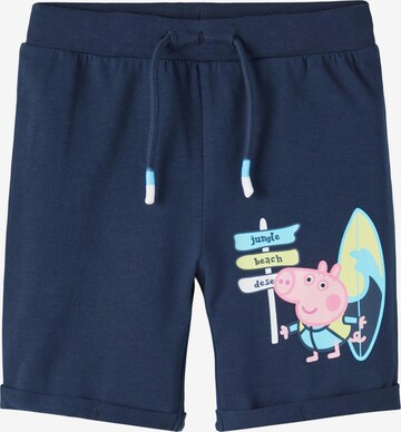 NAME IT Pants 'PEPPA PIG' in Blue: front