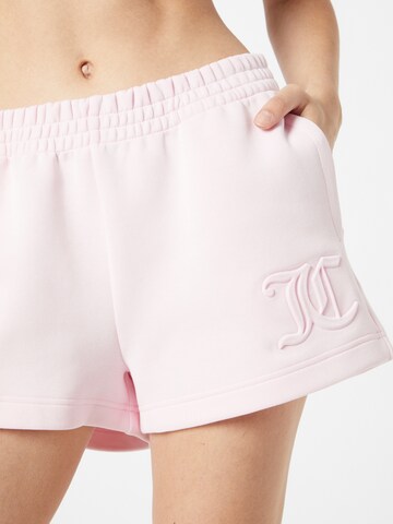 Juicy Couture Sportregular Sportske hlače 'TAMIA' - roza boja