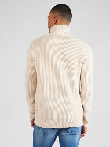 Les Deux Pullover 'Eddie' in Beige