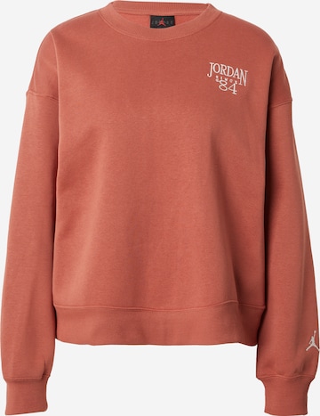 Jordan - Sweatshirt em vermelho: frente