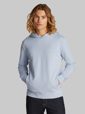 Calvin Klein Mikina – modrá: přední strana