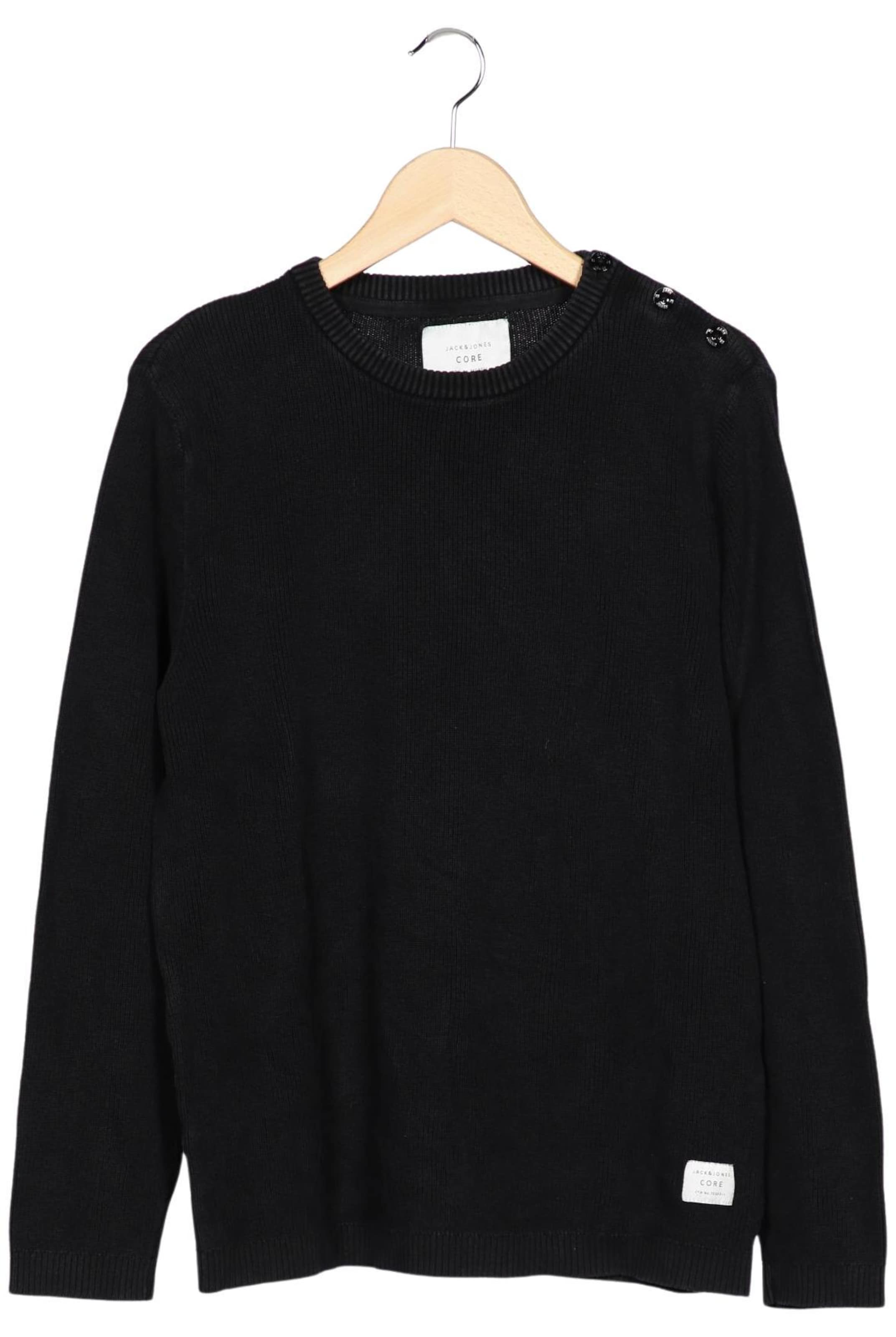 JACK & JONES Pullover L in Schwarz: Vorderseite