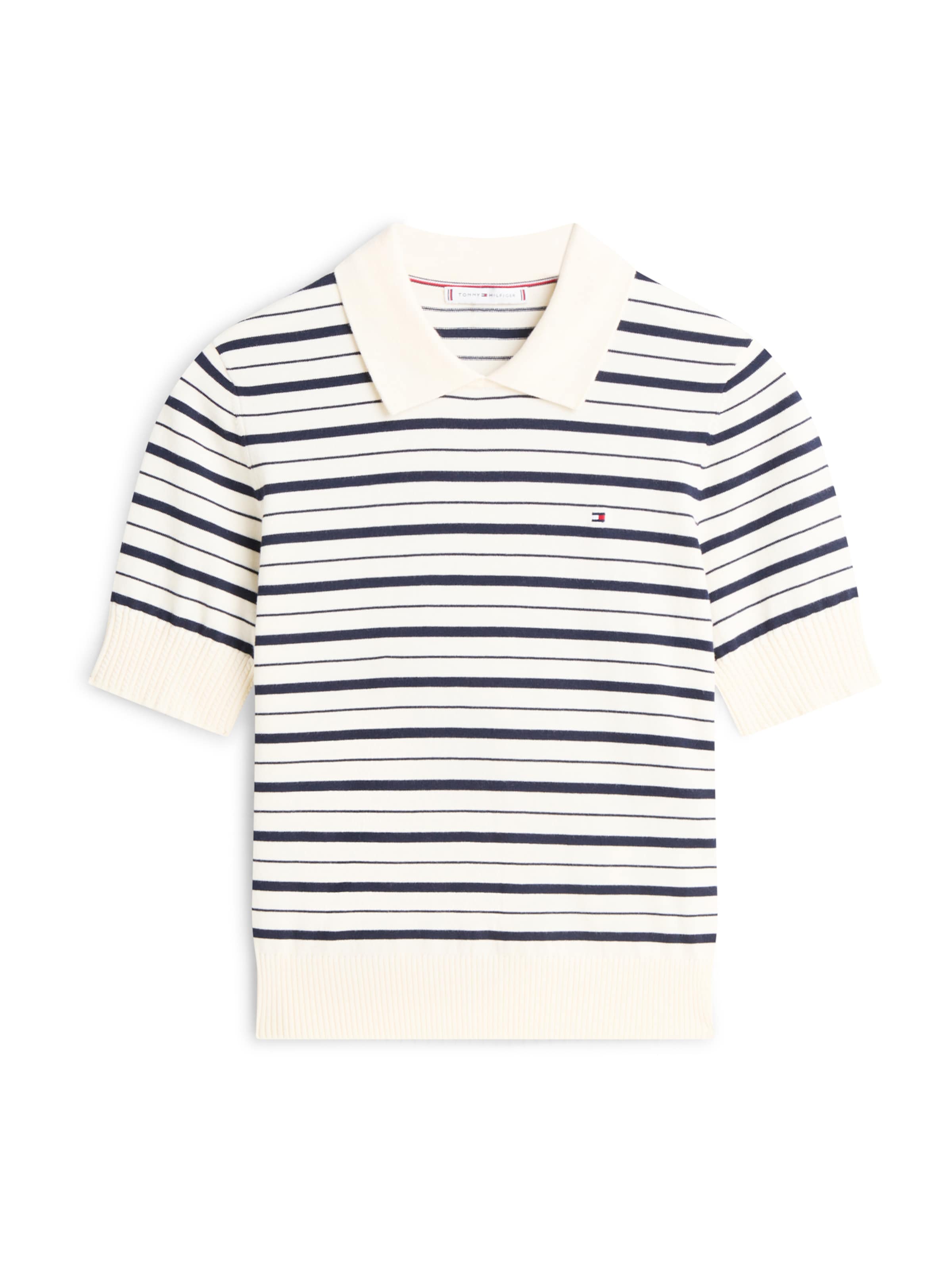 juoda TOMMY HILFIGER Megztinis: priekis