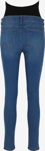 Dorothy Perkins Maternity Skinny Jeans 'Eden' in Blauw