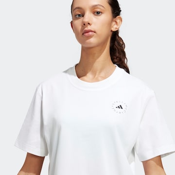 ADIDAS BY STELLA MCCARTNEY Sportshirt 'Truecasuals' in Weiß