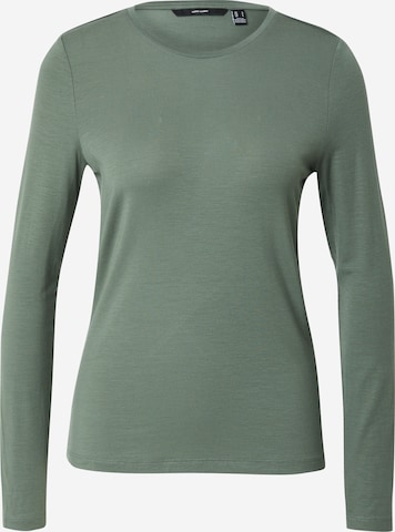 VERO MODA Top 'VMAva' - Zelená: predná strana