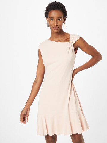 Lauren Ralph Lauren - Vestido de cocktail 'YEJANIA' em rosa: frente