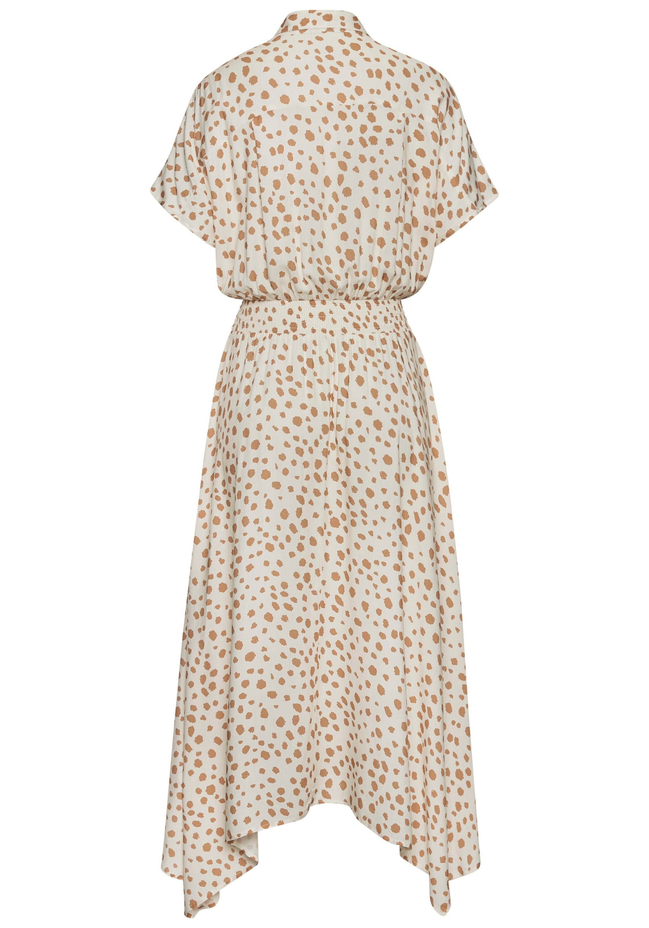 LASCANA Платье-рубашка в Бежевый