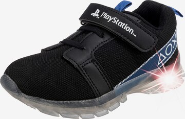PlayStation Sneaker 'PlayStation' in Schwarz: predná strana