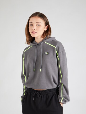 FILA Athletic Sweatshirt 'C64' in Grey: front