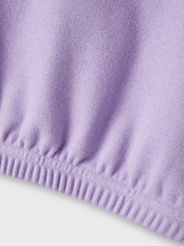 Sweat-shirt 'BALOUISE' NAME IT en violet