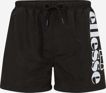 ELLESSE - Calções de banho em preto: frente