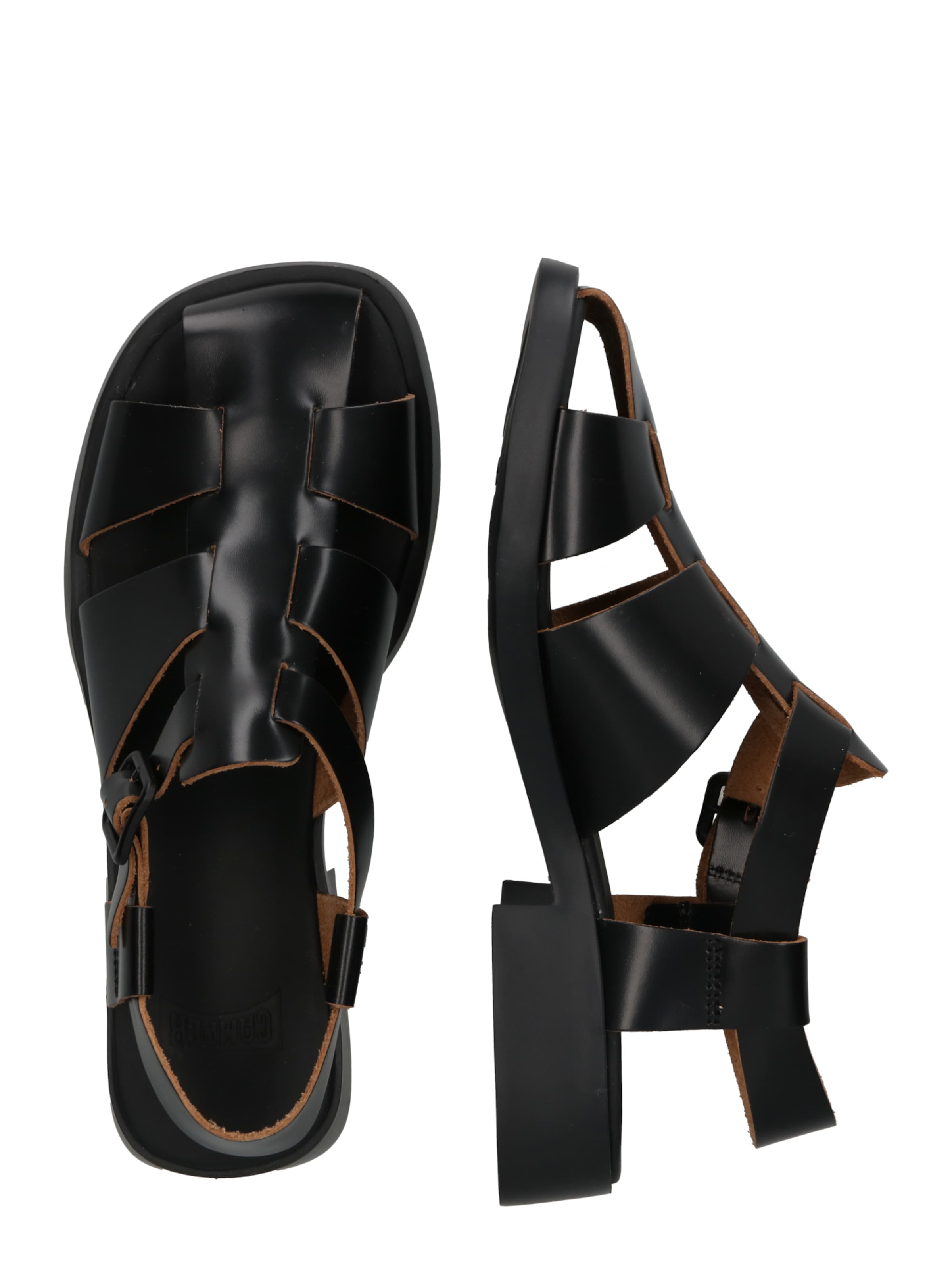 CAMPER Sandale in Schwarz