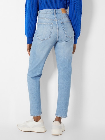 Bershka Regular Jeans in Blau