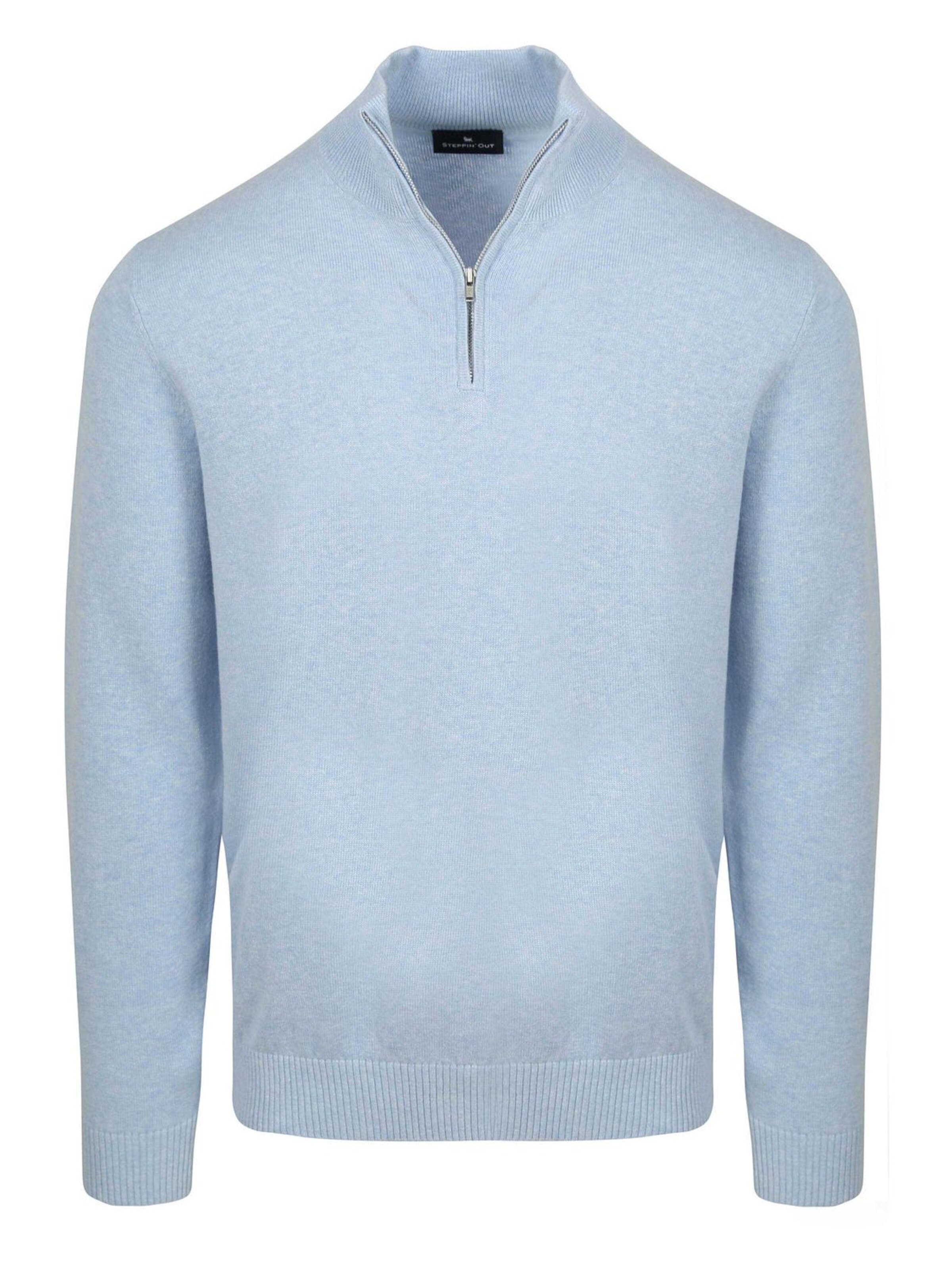 Steppin' out Sweater in Blue: front