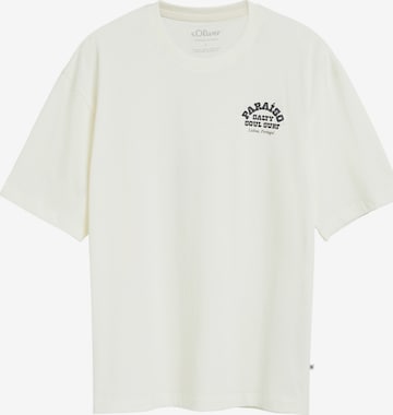 s.Oliver Shirt in White: front