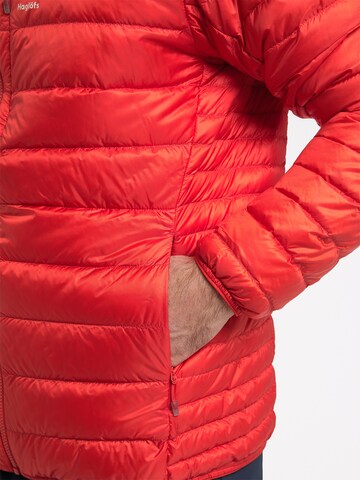 Haglöfs Outdoor jacket 'Roc Down' in Red