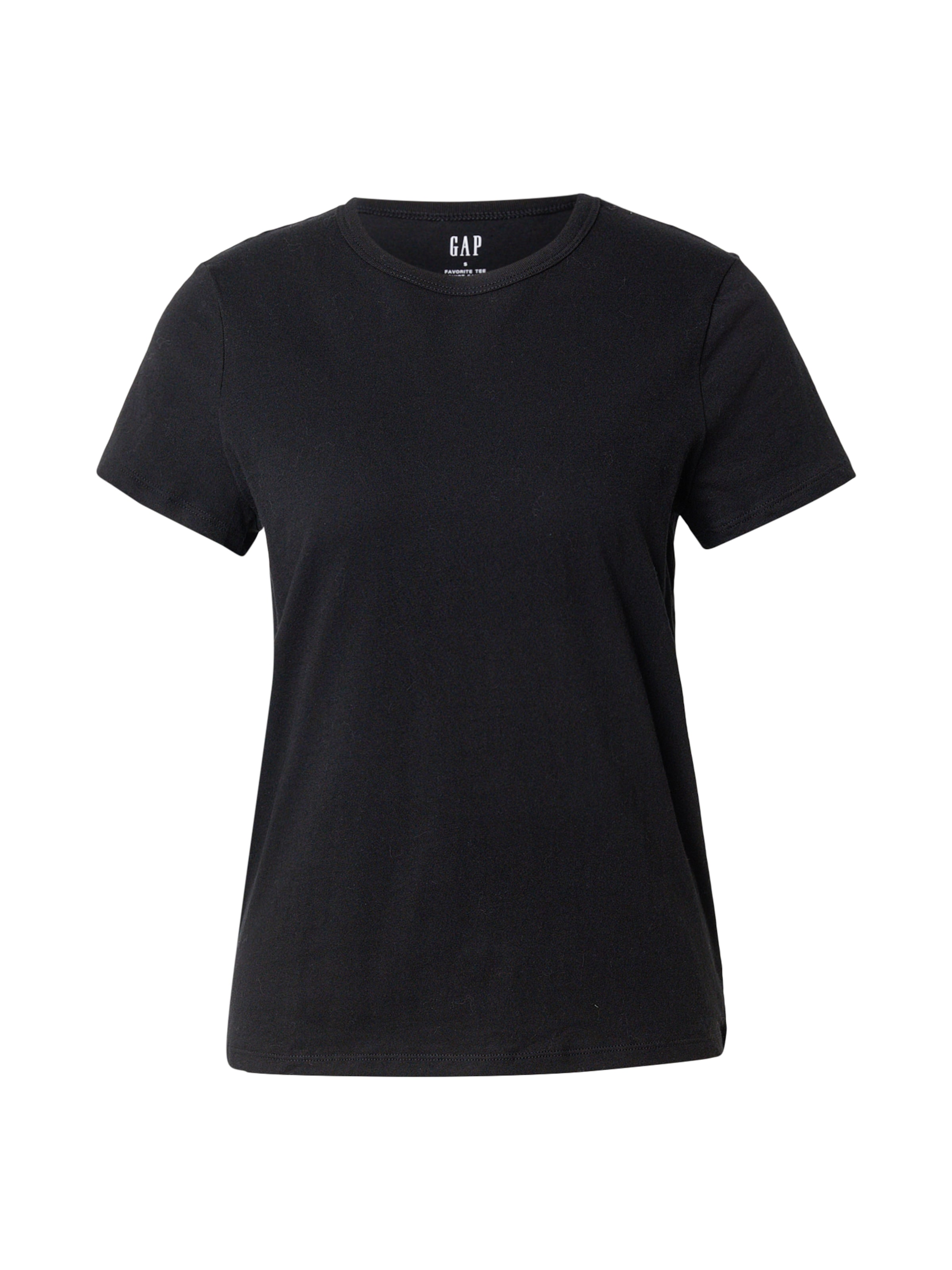 Tricou de la GAP pe negru: față