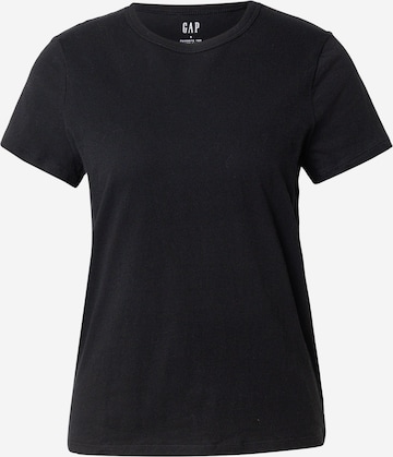 Tricou de la GAP pe negru: față