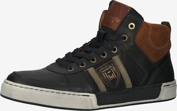 PANTOFOLA D'ORO High-Top Sneakers in Blue: front