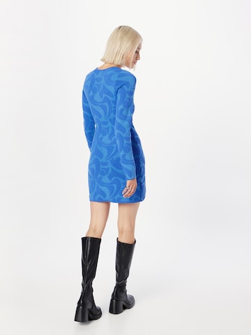 The Wolf Gang Knit dress 'Cana' in Blue