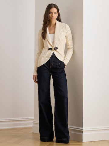 Lauren Ralph Lauren Petite Knit cardigan 'TAYSIR' in Beige
