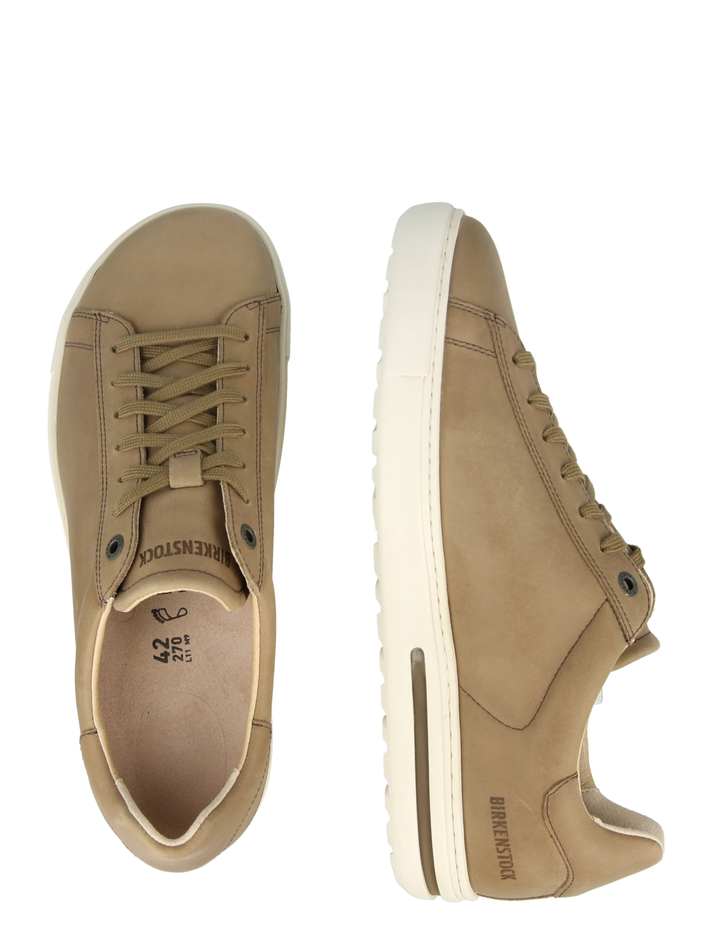 brūns BIRKENSTOCK Zemie brīvā laika apavi 'Bend LENA'