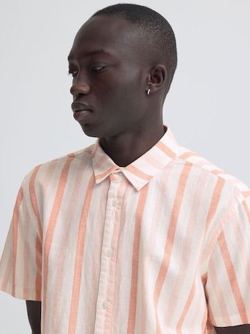 BLEND Comfort fit Overhemd ' BHAban ' in Oranje