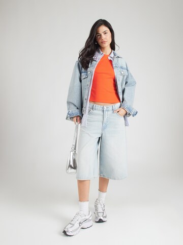 TOPSHOP Top in Orange