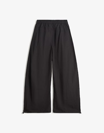 Baggy Pantalon Bershka en noir