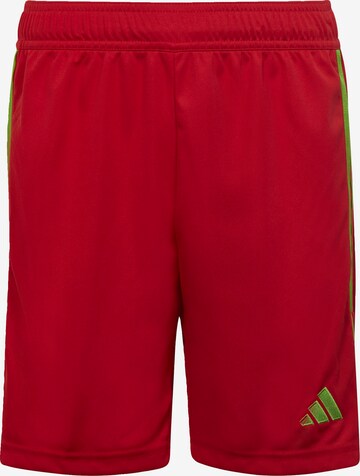 Pantaloni sportivi 'Tiro 23 League' di ADIDAS PERFORMANCE in rosso: frontale