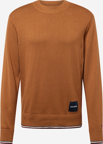 Pullover di TOMMY HILFIGER in marrone: frontale