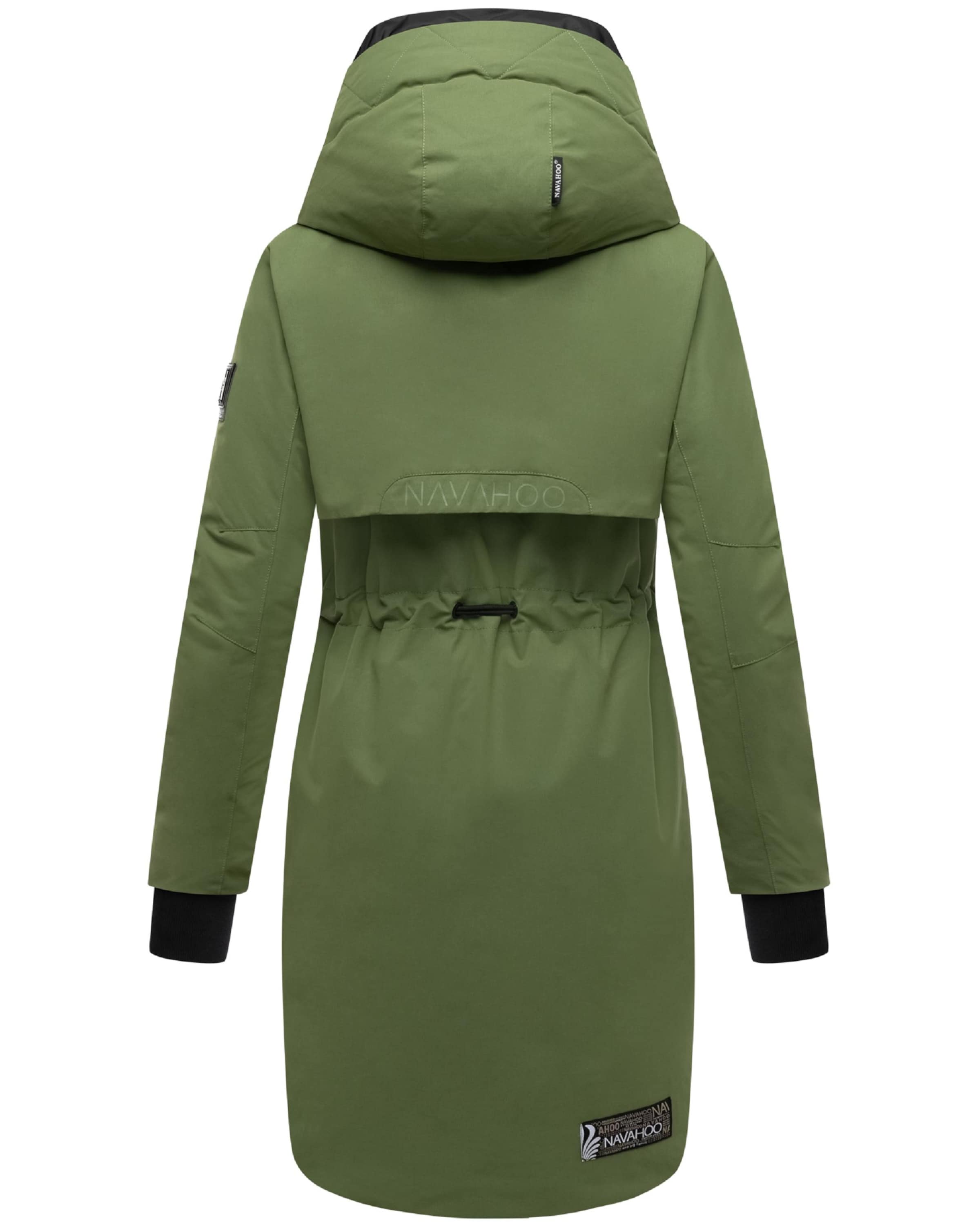 NAVAHOO Wintermantel in Groen